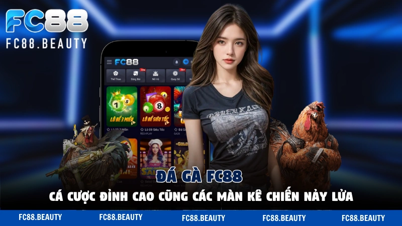 Giới thiệu đá gà trực tuyến FC88