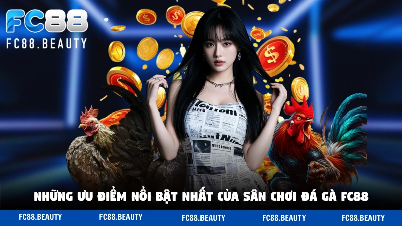 Những ưu điểm nổi bật nhất của sân chơi đá gà FC88