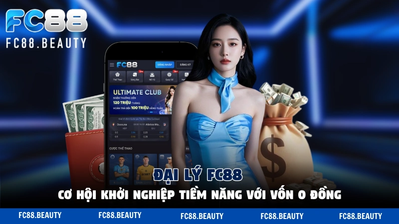 Tuyển dụng đại lý FC88 hợp tác 2 bên cùng có lợi