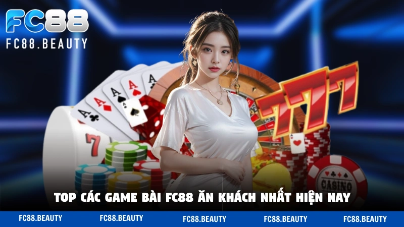Top các game bài FC88 ăn khách nhất hiện nay