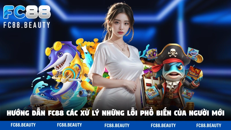 Hướng dẫn FC88 các xử lý những lỗi phổ biến của người mới