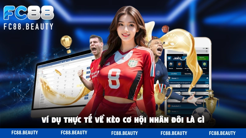 Ví dụ thực tế về kèo cơ hội nhân đôi là gì