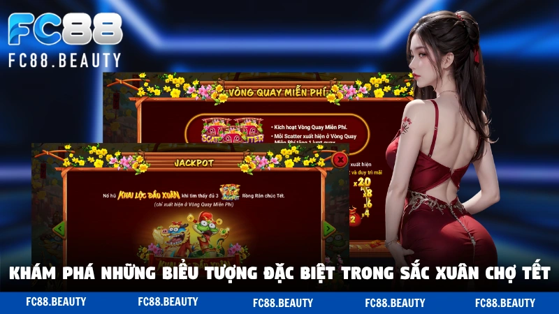 Khám phá những biểu tượng đặc biệt trong Sắc Xuân Chợ Tết 